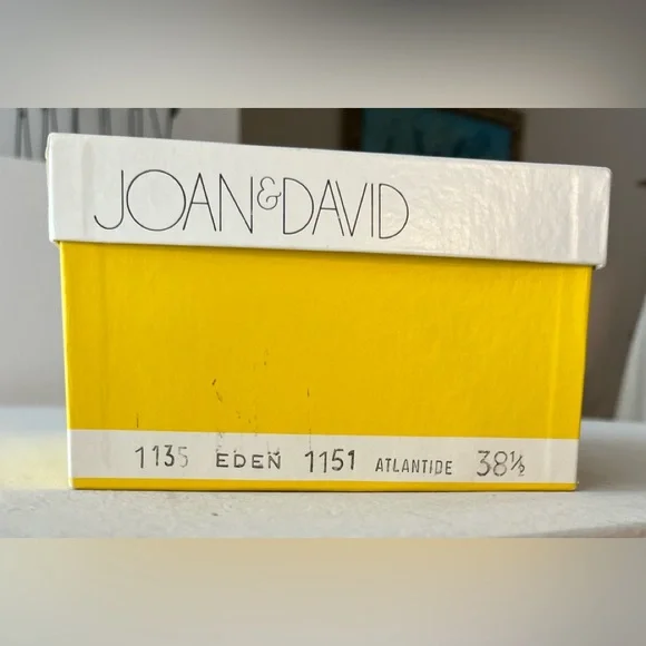 Vintage Joan & David Women’s Leather Shoes - European Size 8 1/2. - Picture 15 of 16